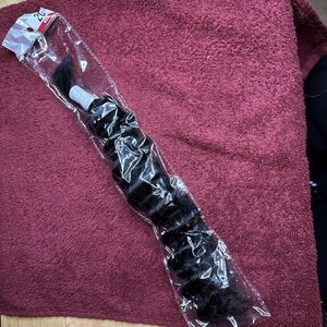 Hair Extension 20" Natural Black Human Hair 50gm Deep Wave Lot Of 5